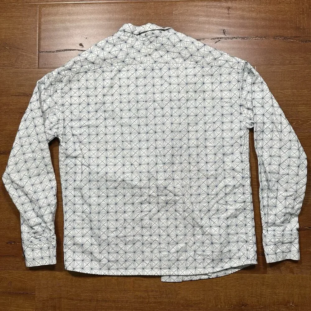 Visvim Japanese Lhamo Kimono Overshirt Jacket Womens 3 L White Embroidered Rare